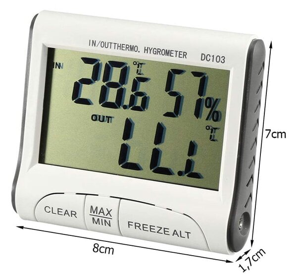 LCD bežična meteorološka stanica