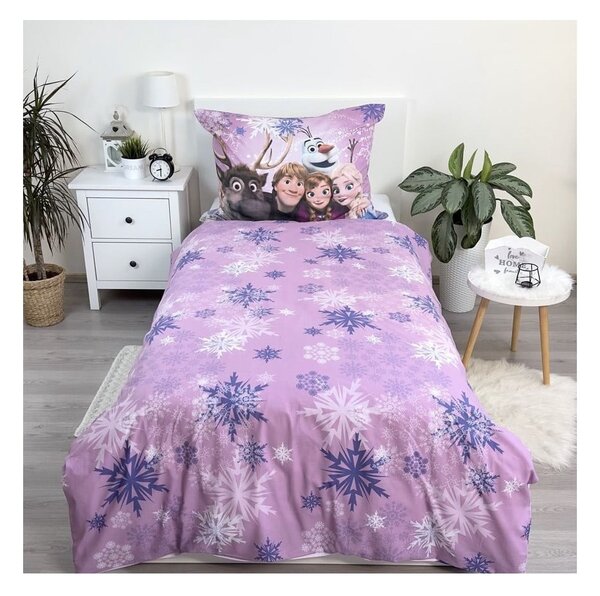 Pamučna dječja posteljina za krevet za jednu osobu 140x200 cm Frozen – Jerry Fabrics