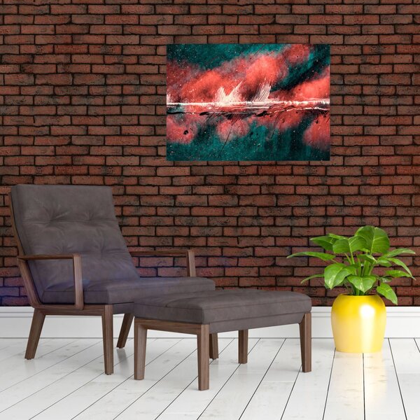 Slika - Eksplozija petroleja (70x50 cm)