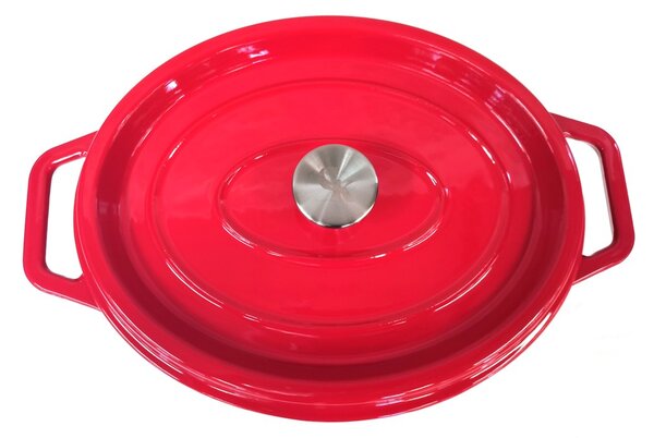 Grill King Cast Iron ovalni Dutch oven, 28 cm