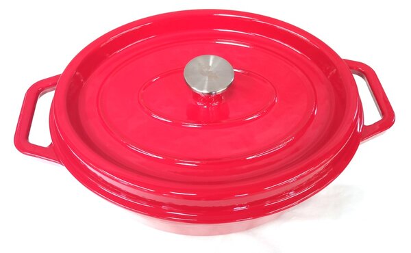 Grill King Cast Iron ovalni Dutch oven, 28 cm