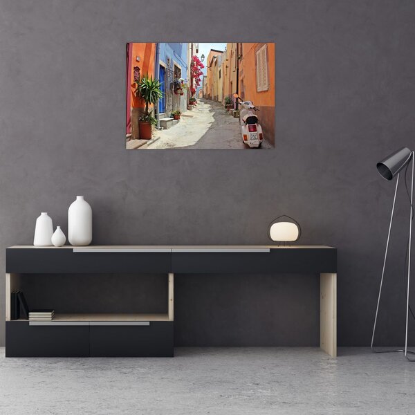 Slika ulice na Sardiniji (70x50 cm)