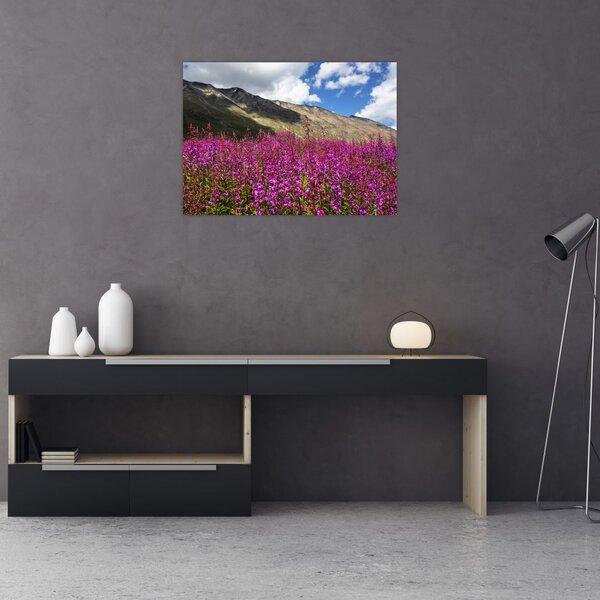 Slika pejzaža planinske livade (70x50 cm)
