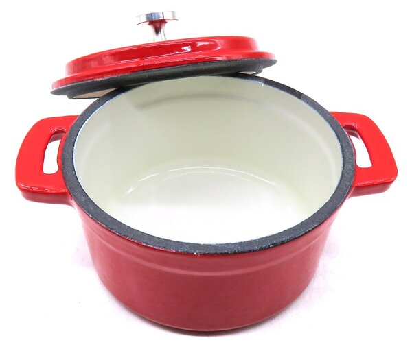 Grill King Cast Iron okrugli mini Dutch oven, 10 cm