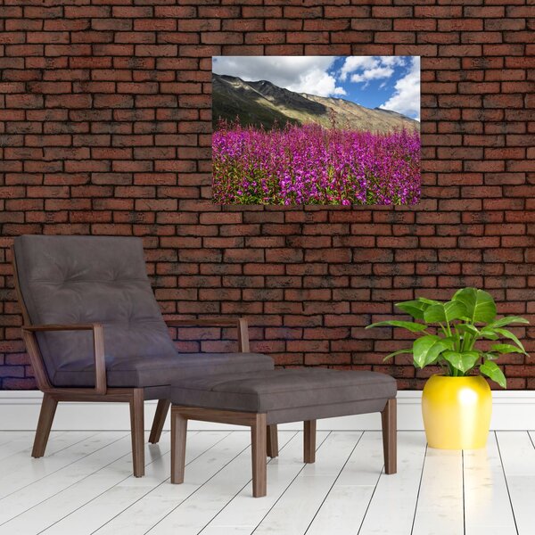 Slika pejzaža planinske livade (70x50 cm)