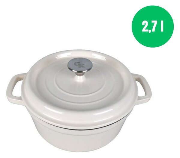 Grill King Cast Iron okrugli Dutch oven, 22 cm