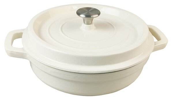 Grill King Cast Iron okrugli niski Dutch oven, 28 cm