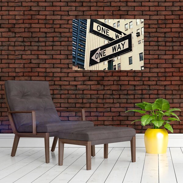 Slika - New York ONE WAY (70x50 cm)
