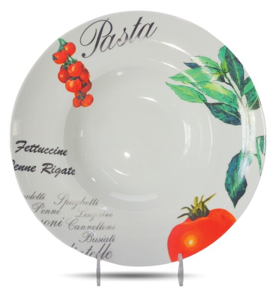 Grill King Table Tomato duboki tanjur za tjesteninu, 30,5 cm