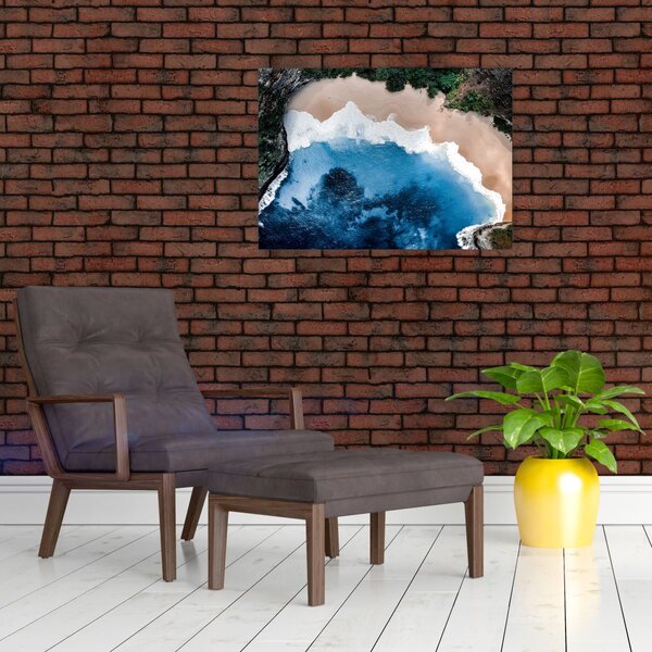 Slika plaže Nusa Penida, Indonezija (70x50 cm)