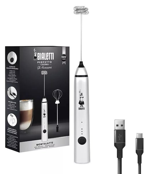 Bialetti Whipper Pro višenamjenska električna pjenjača