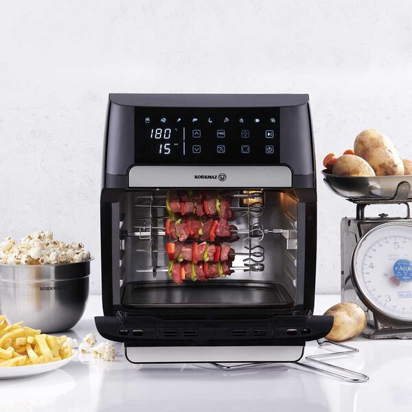 Korkmaz Airfryer Oven Maxima friteza/pećnica na vrući zrak, 12 l