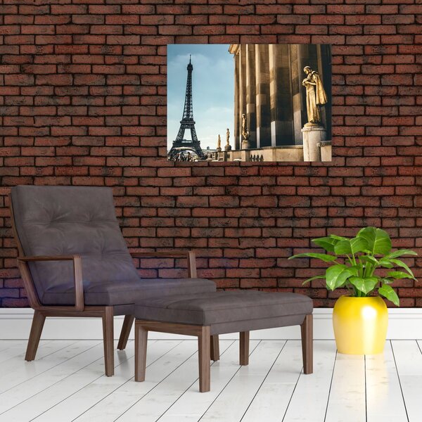 Slika trga Trocader, Pariz (70x50 cm)