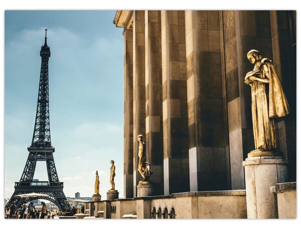 Slika trga Trocader, Pariz (70x50 cm)