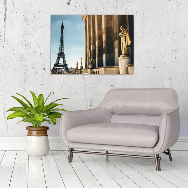 Slika trga Trocader, Pariz (70x50 cm)