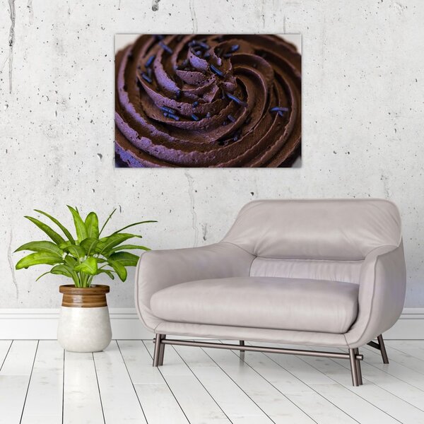 Slika - Čokoladni cupcake (70x50 cm)
