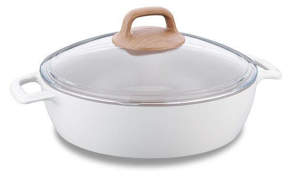 Korkmaz Gusto Ceramic niski lonac s poklopcem