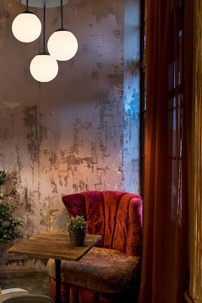 Lampa Viseća APP1815-3CPR BLACK