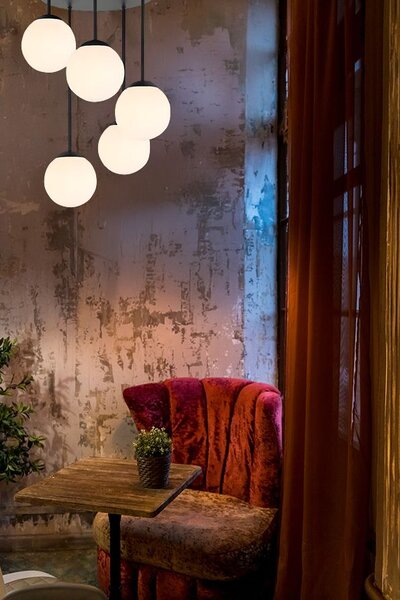 Lampa Viseća APP1816-5CPR BLACK