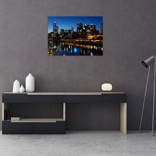 Slika noći u Melbourneu (70x50 cm)