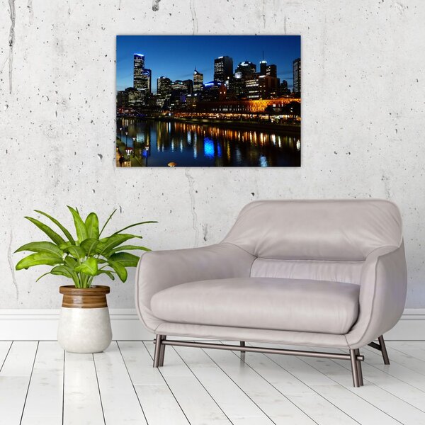 Slika noći u Melbourneu (70x50 cm)