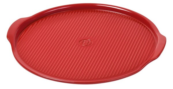Emile Henry BBQ Ridged keramički pekač za pizzu