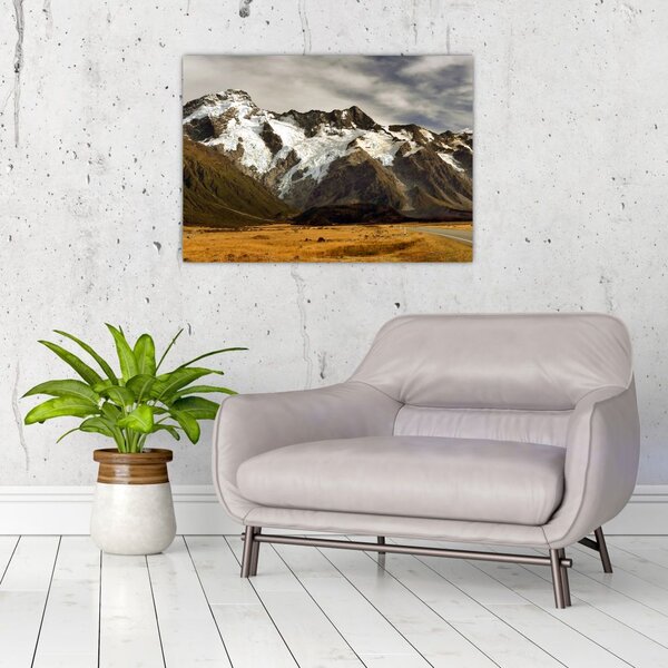 Slika planine Sefton na Novom Zelandu (70x50 cm)