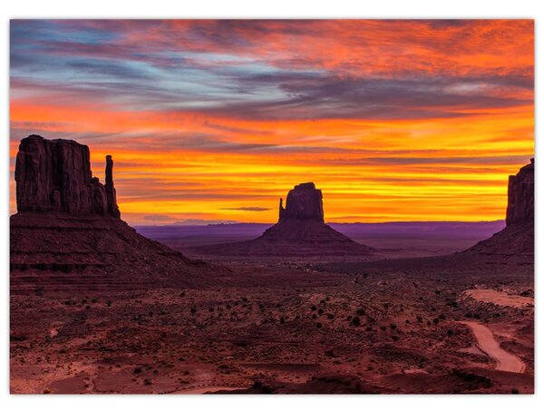 Slika - Monument Valley, Arizona (70x50 cm)