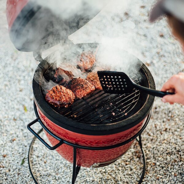 Kamado Joe Joe Jr. keramički roštilj na ugljen s postoljem, 13,5"/34 cm