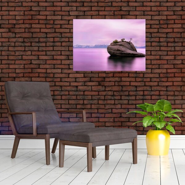 Slika kamena u moru (70x50 cm)