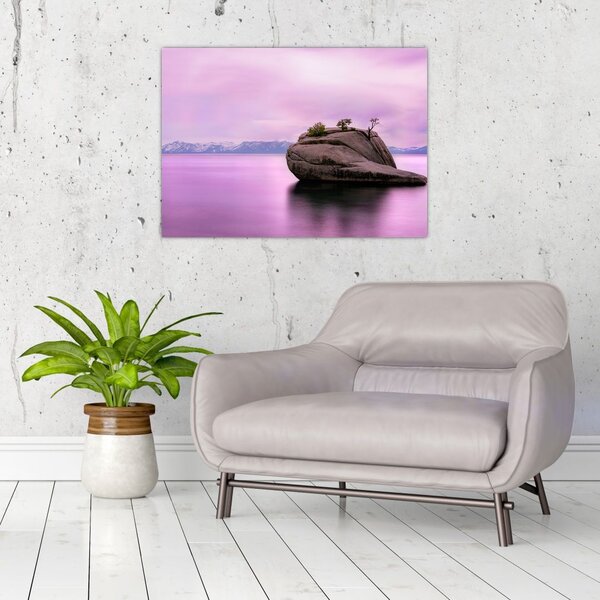 Slika kamena u moru (70x50 cm)