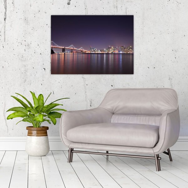 Slika pogleda na San Francisco, Kalifornija (70x50 cm)
