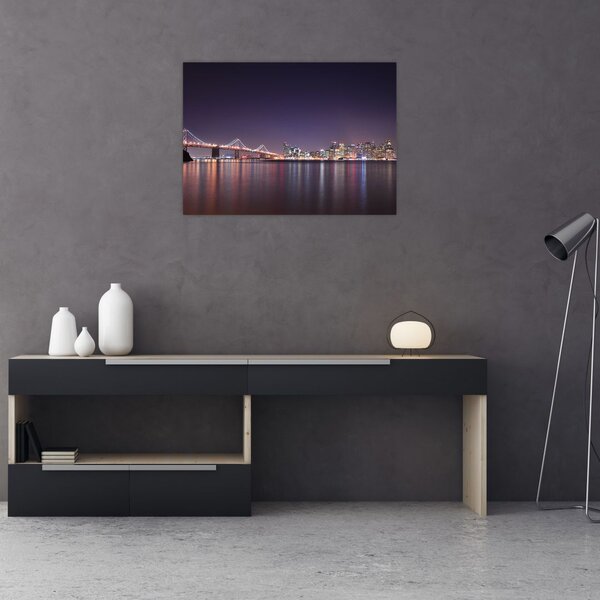 Slika pogleda na San Francisco, Kalifornija (70x50 cm)