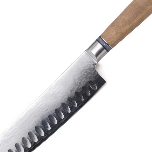 Grill King Damascus Santoku nož, 18 cm