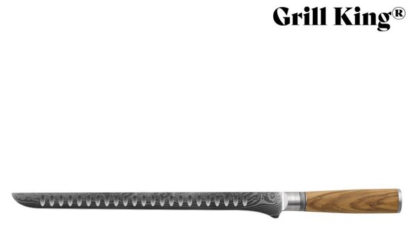 Grill King Damascus nož za šunku i pršut, 30,5 cm