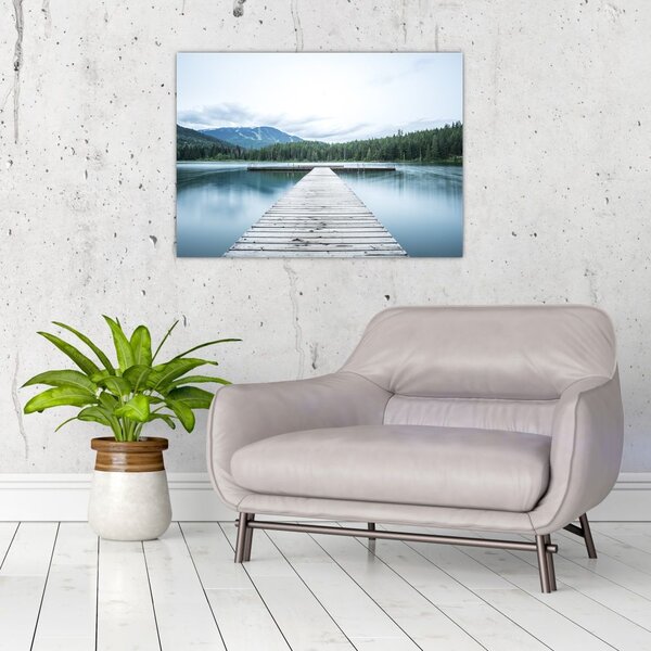 Slika - Pogled s mola (70x50 cm)