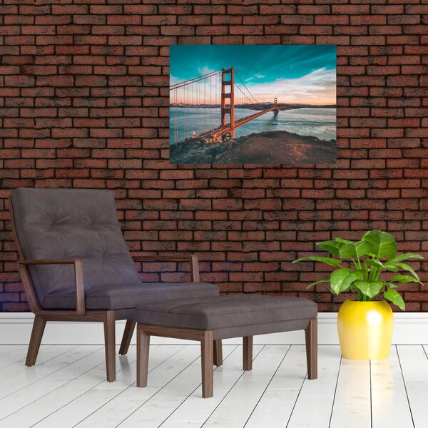 Slika - Zlatna vrata, San Francisco (70x50 cm)