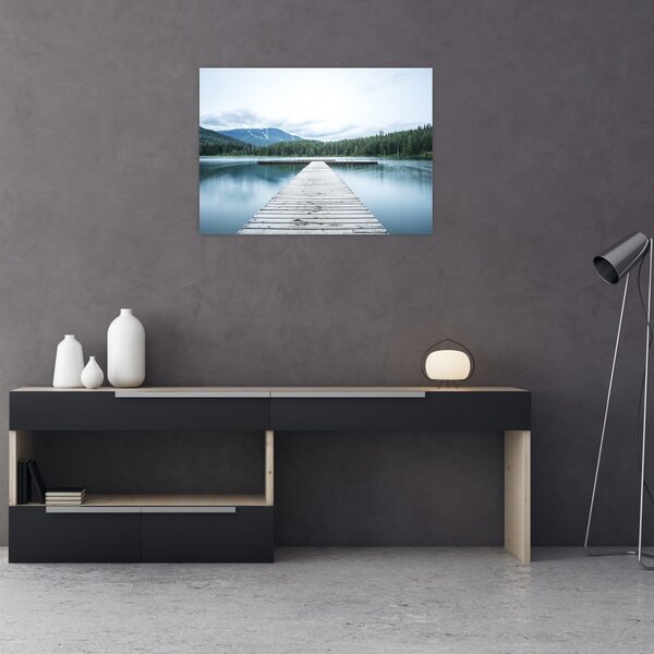 Slika - Pogled s mola (70x50 cm)