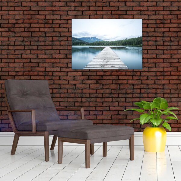 Slika - Pogled s mola (70x50 cm)