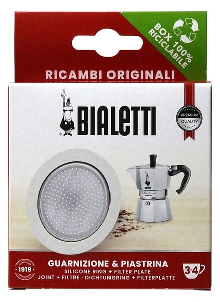Bialetti set brtve i filtra za kafetijere, 3/4 šalice
