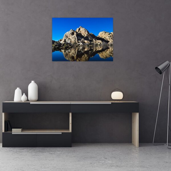 Slika odsjaj stijena (70x50 cm)