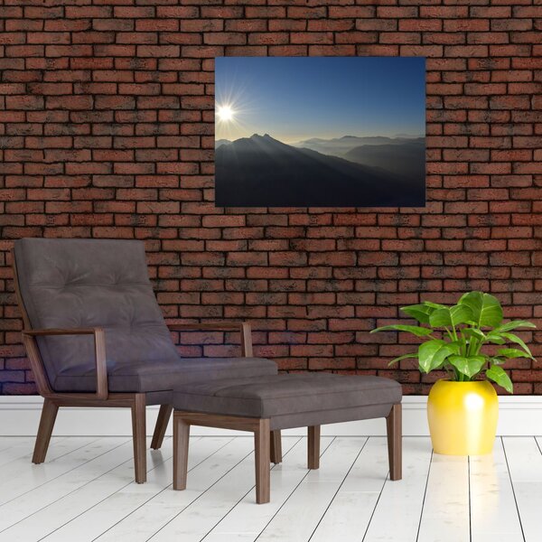 Slika - Iznad planinskih vrhova (70x50 cm)