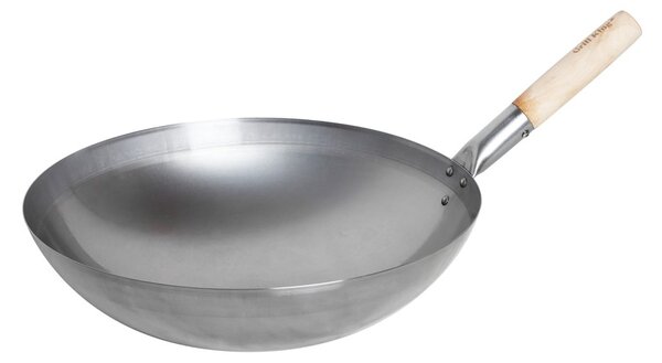 Grill King Asia Proffesional wok s okruglim dnom, 40 cm