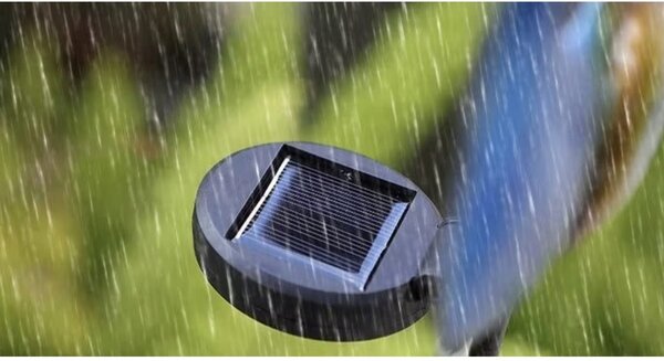 Solarna ukrasna 40 LED RGB vrtna svjetiljka pav