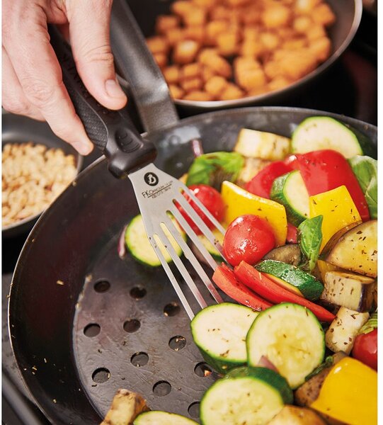 De Buyer Outdoor tava za kestene i BBQ povrće