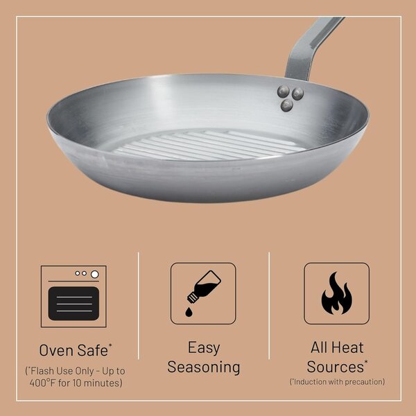 De Buyer Mineral B grill tava
