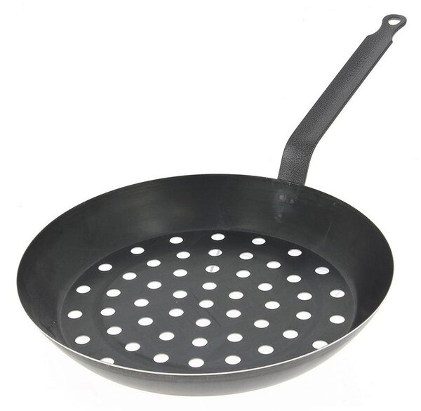 De Buyer Outdoor tava za kestene i BBQ povrće