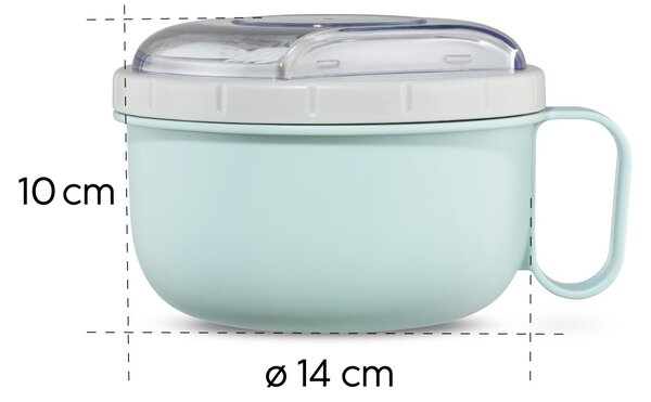 Xavax To Go Lunch Box posuda s priborom