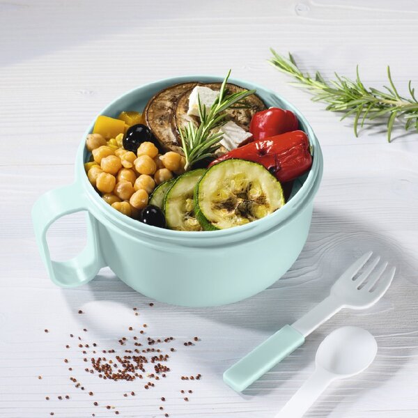 Xavax To Go Lunch Box posuda s priborom