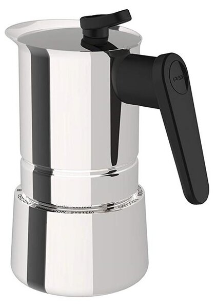 Pedrini Steel Moka kafetijera, 4 šalice
